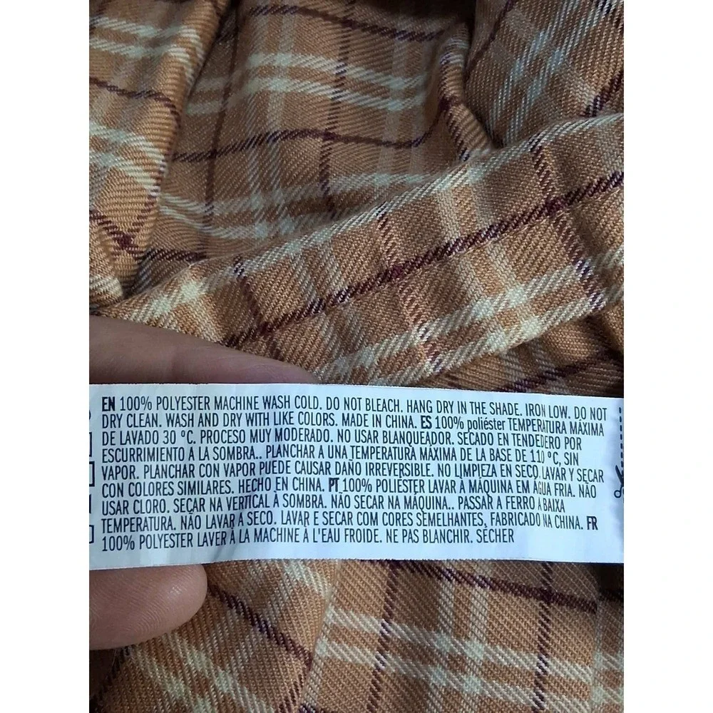 Forever 21‎ Mini Skirt Small Plaid Flannel Skater School Pleated Tennis Y2K 90s